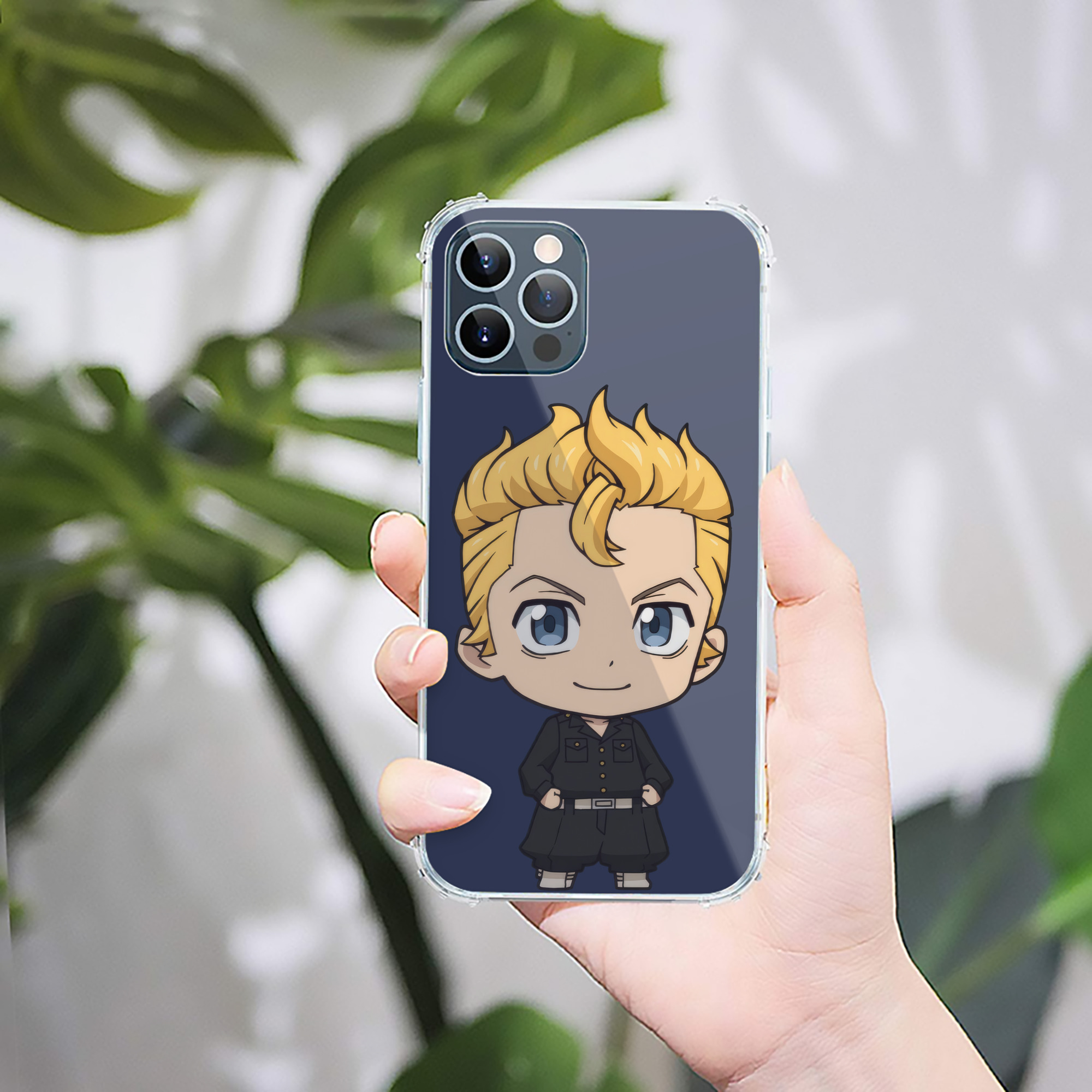 （画像用） 東京リベンジャーズ Tokyo Revengers 【iPhone 12シリーズ対応】透明スマホケース（クリアソフトケース）